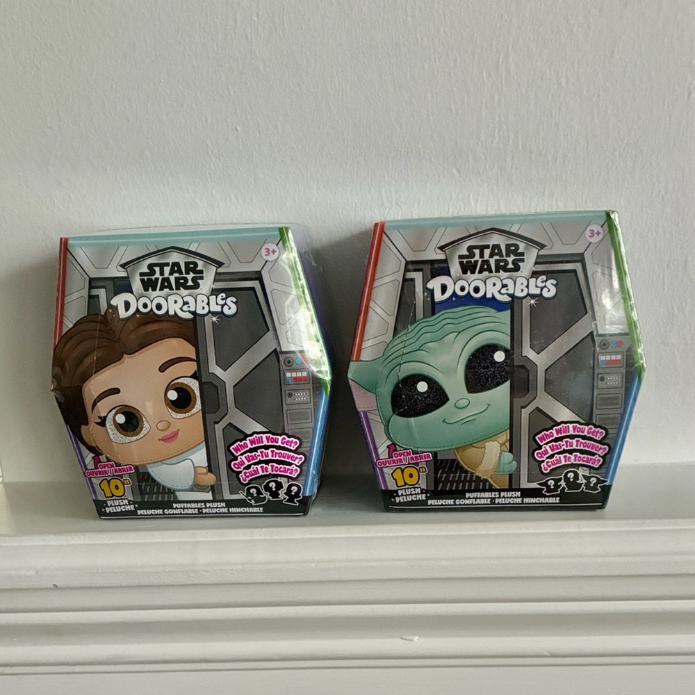 Star Wars Doorables Puffable Plush Figures (2)